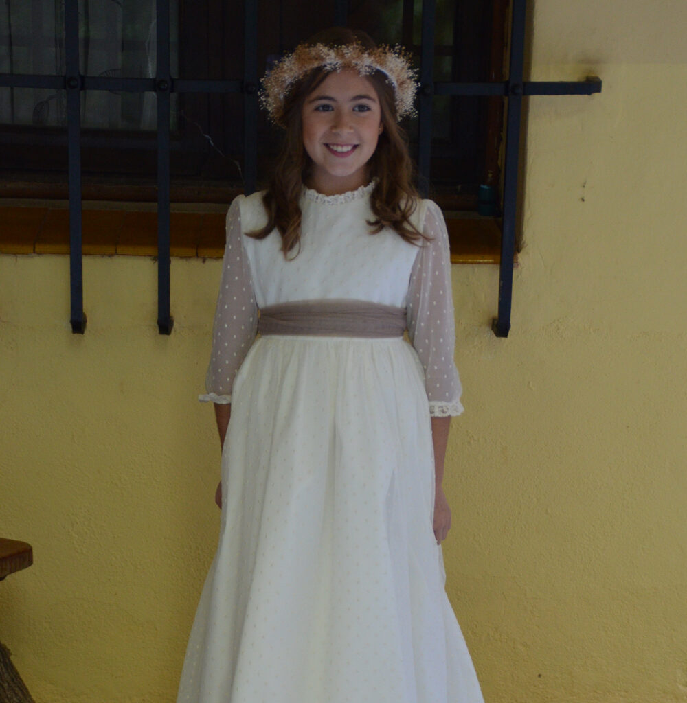 Vestido Primera Comunión modelo Alba