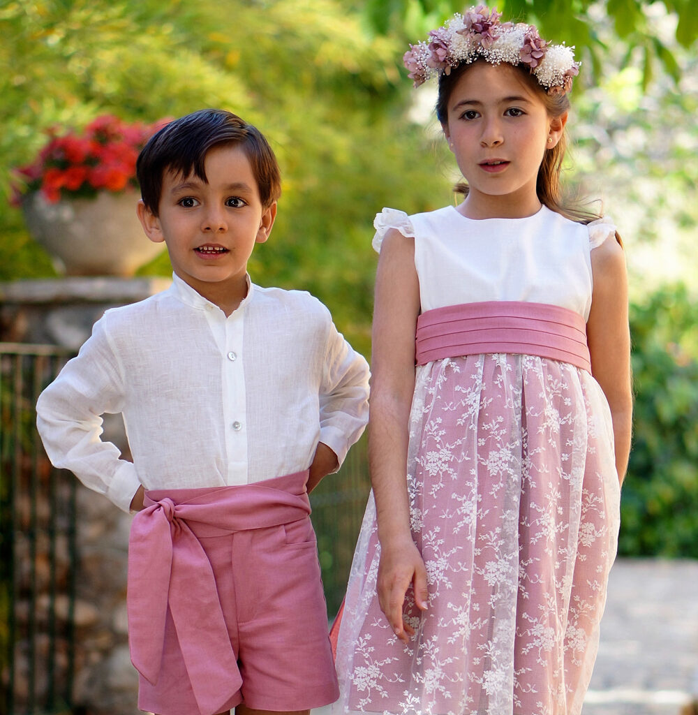 Vestido modelo Bari con Encaje