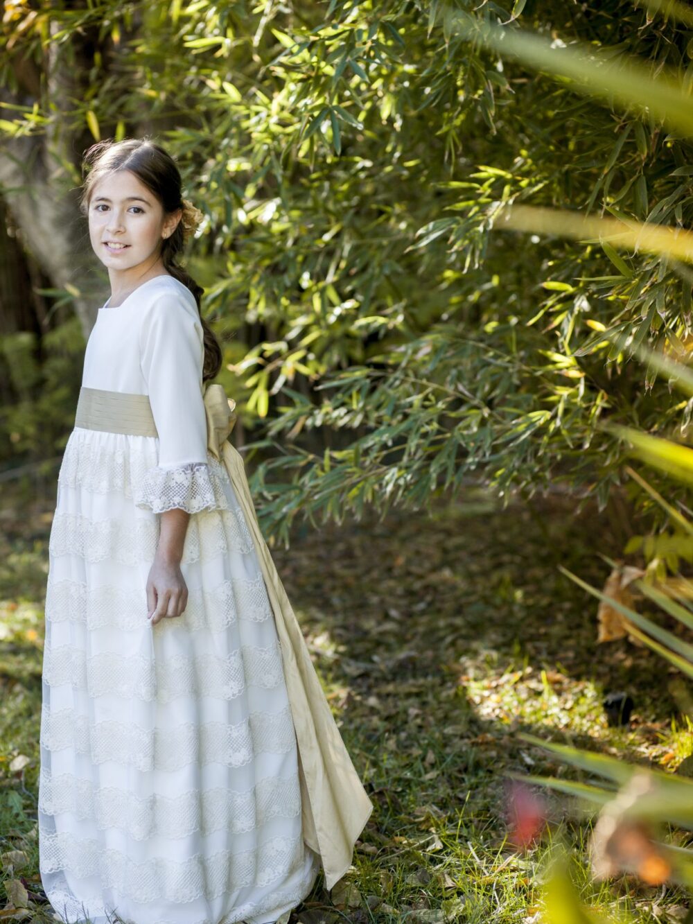 Vestido Primera Comunión modelo Aldara